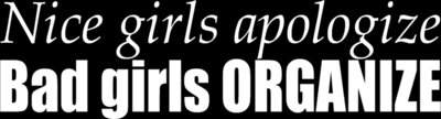 Bad Girls Organize-wt